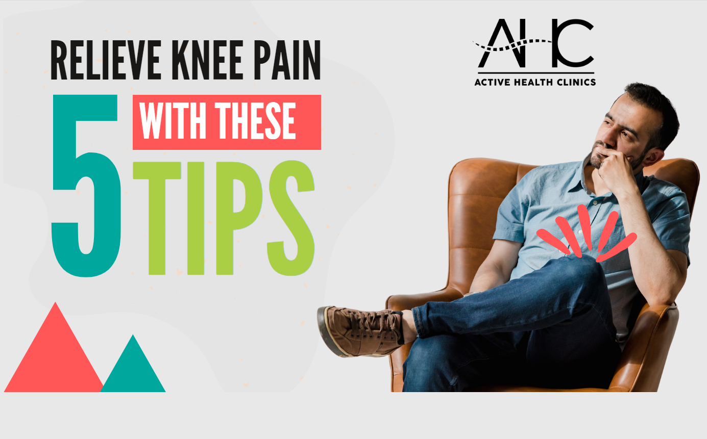 Relieve Knee Pain With there 5 tips